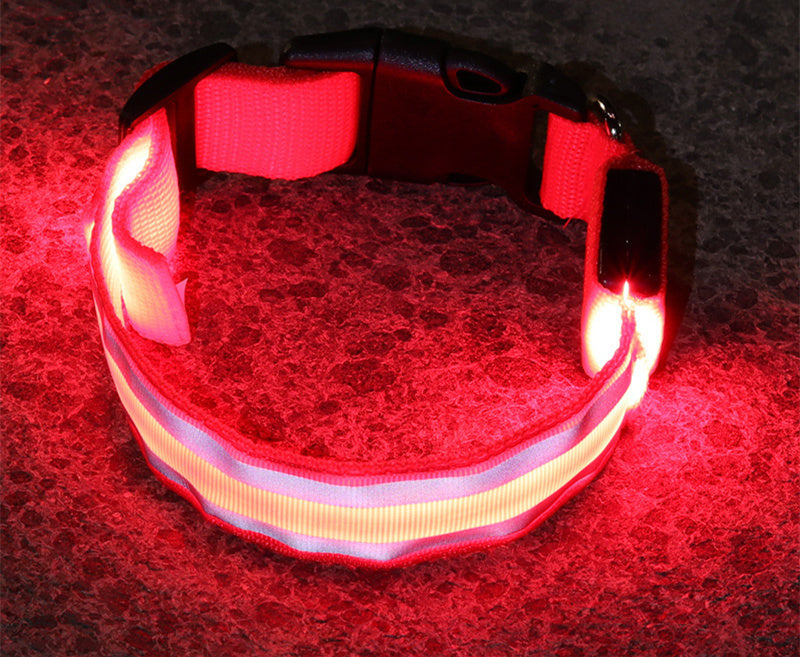 Led Luminous Dog Collar Pet Supplies
