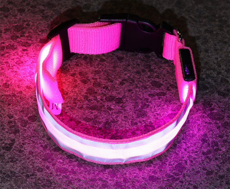Led Luminous Dog Collar Pet Supplies