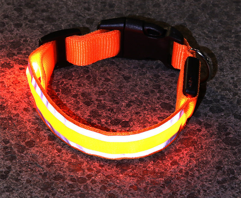 Led Luminous Dog Collar Pet Supplies
