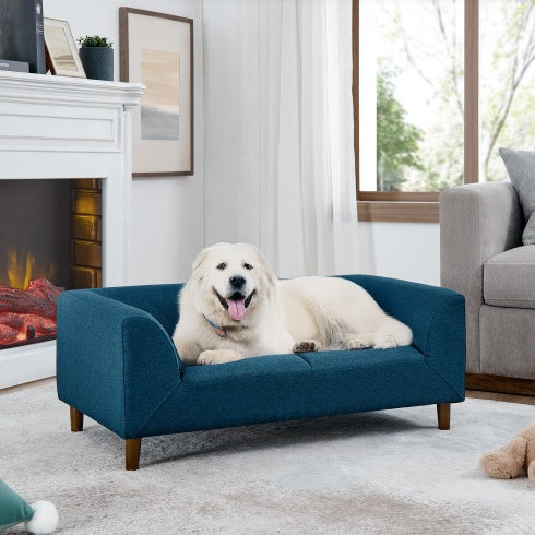 Premium Pet Sofa With Backrest And Armrests